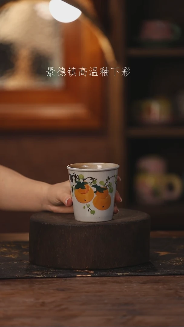 陶瓷景德镇高温釉下手绘陶瓷370