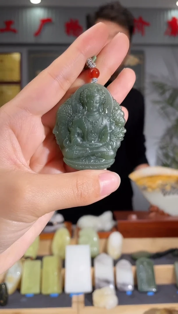 【闪购商品】和田玉颈饰未镶嵌拍一发一 多样性发货