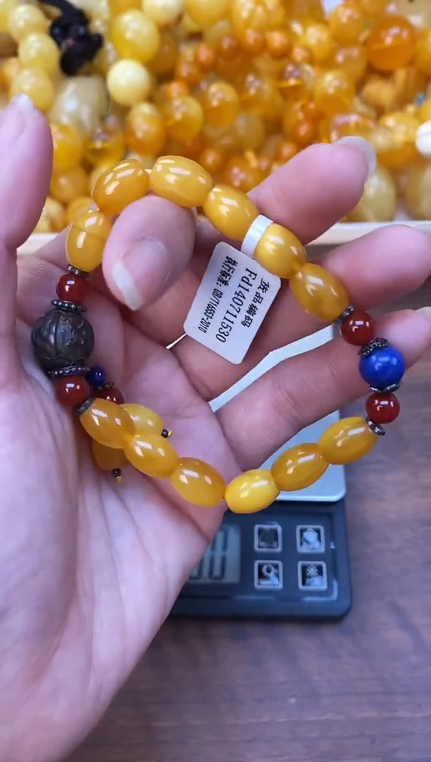 裸石琥珀未镶嵌天然琥珀蜜蜡