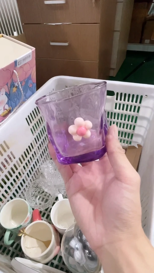 瓷片紫色杯福利款，拼手速