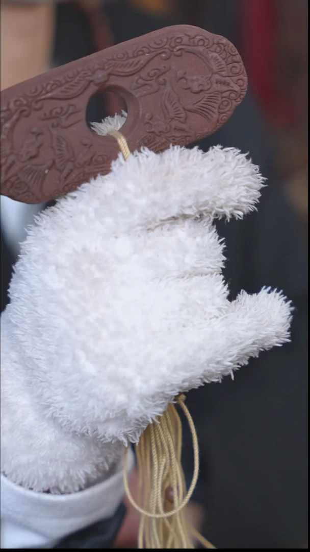 【闪购商品】泥塑五福临门镇尺福利