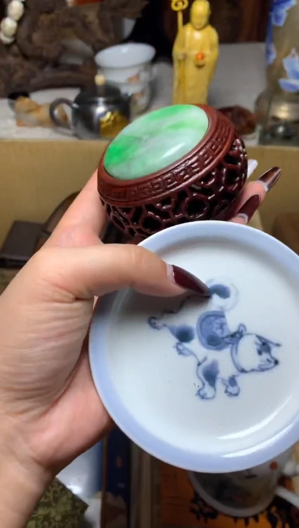 紫砂盖碗瓷器默认微瑕瓷器