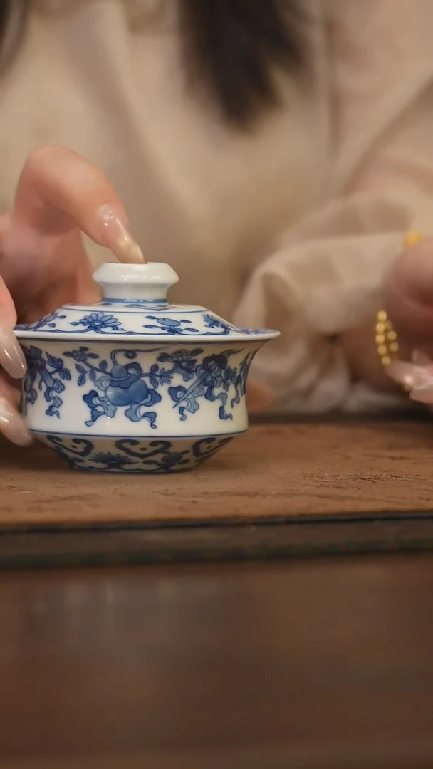 瓷片柴窑青花破价福利