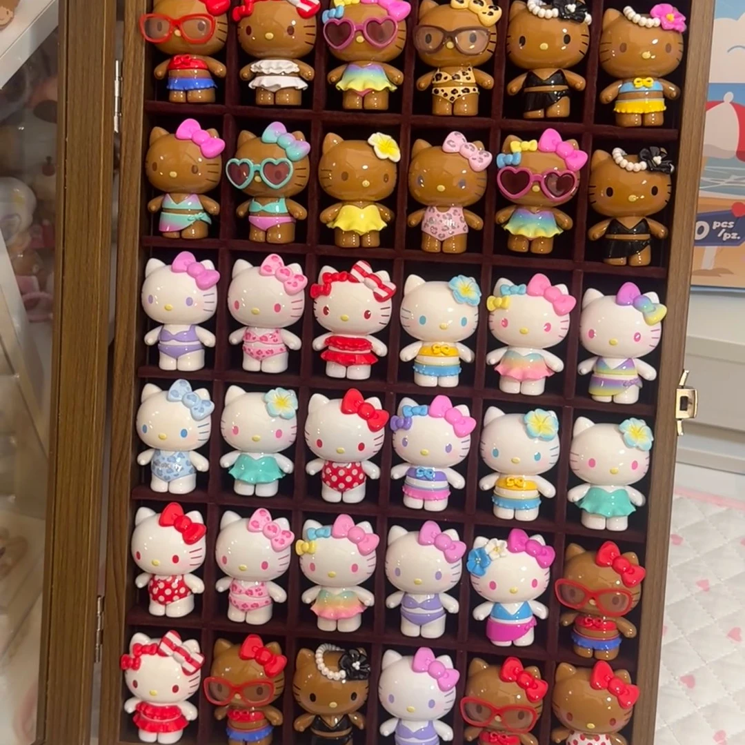 二代泳衣派对彩虹糖【明款直邮】正版Hello Kitty静静子家萌粒链
