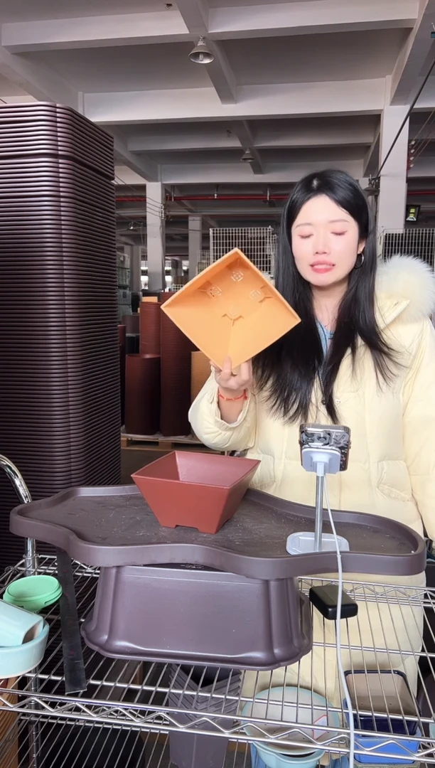 【闪购商品】树脂3只18.7斗笠紫檀色