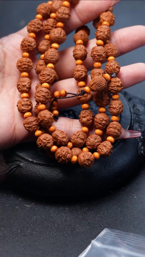【闪购商品】橄榄核手串/手链龙纹桃核核