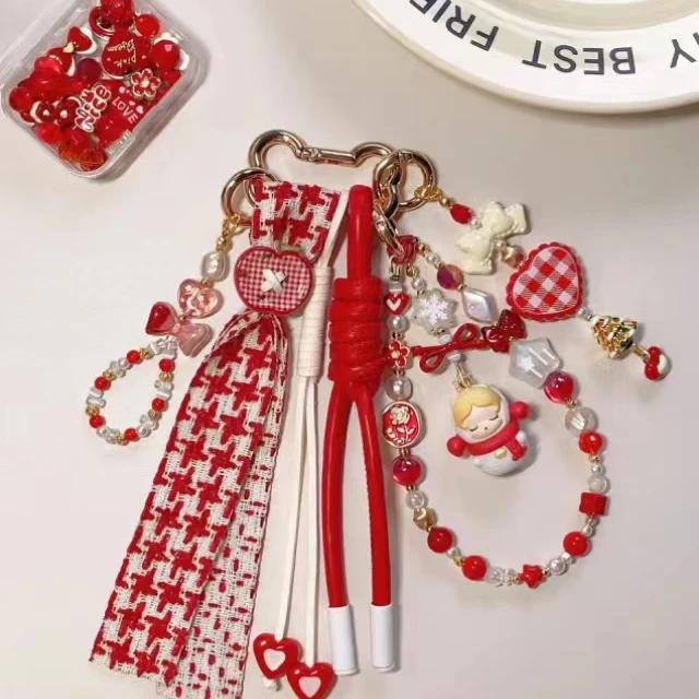 一涵新款《高端定制》diy串珠手机链背包链斜挎链