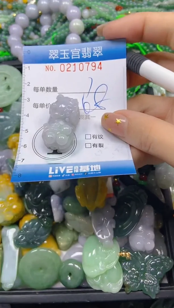 颈饰未镶嵌翡翠闪购C0210794