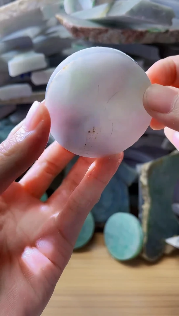 裸石翡翠翡翠a货正品玉石陈152