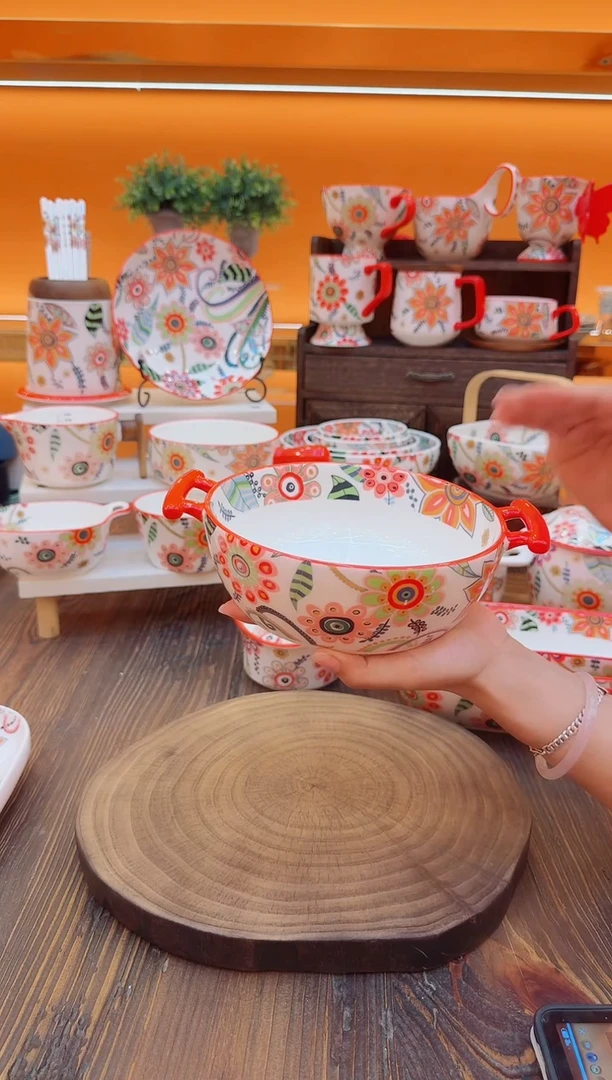 碗景德镇陶瓷餐具碗碟盘子