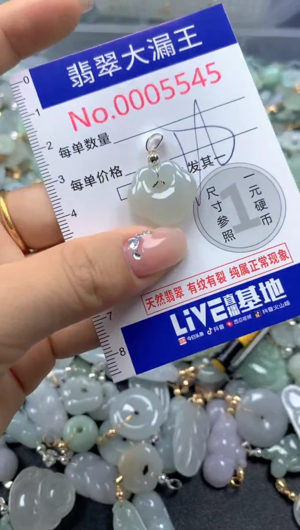 颈饰未镶嵌翡翠5545