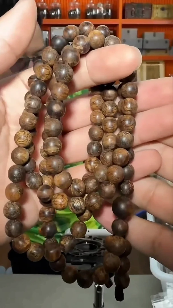 沉香手串90号长串多样性发一