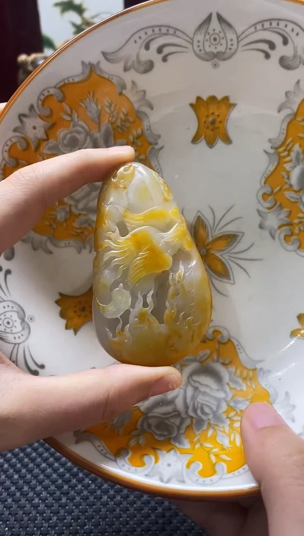 瓷片瓷片 瓷器 摆件 1个