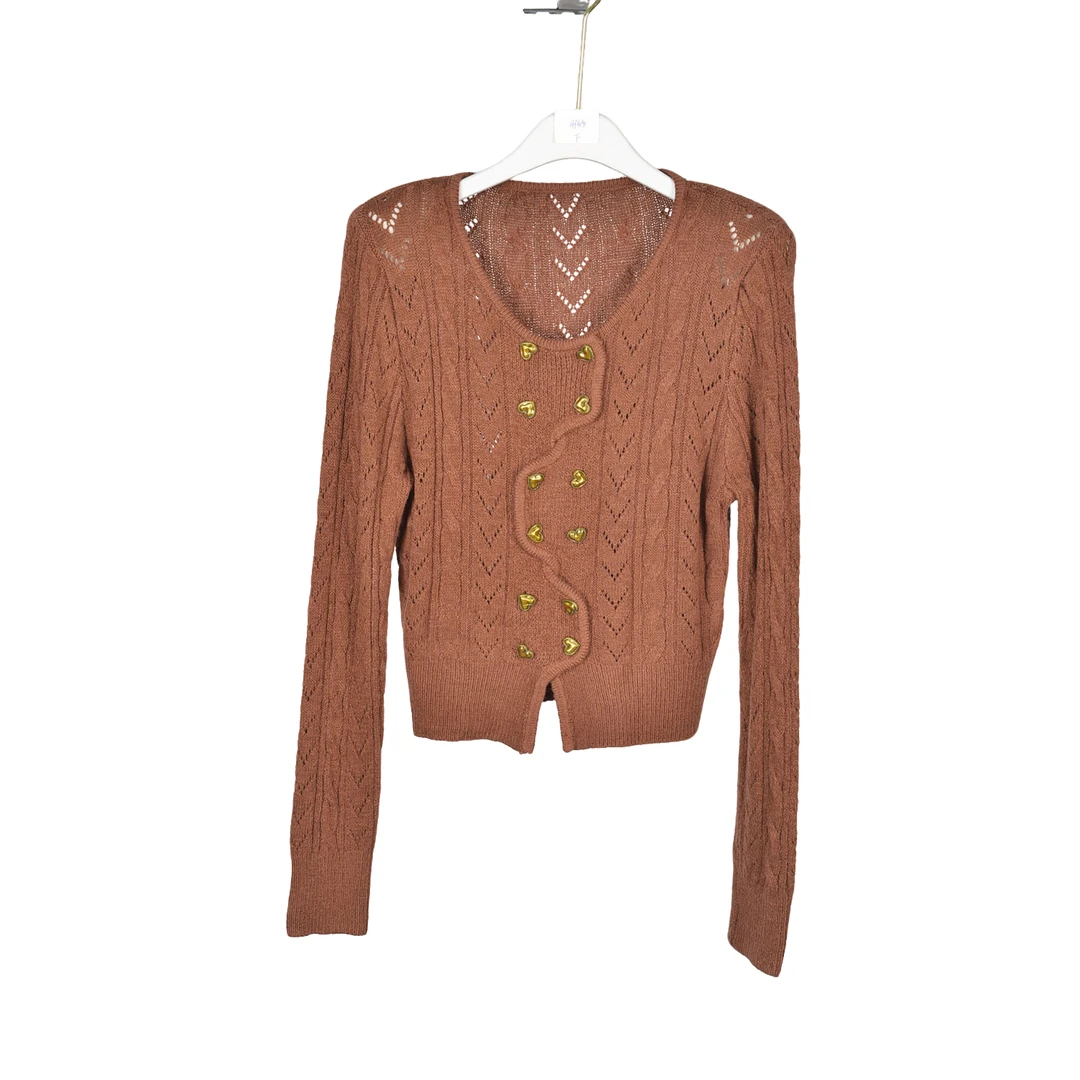 【Y专柜捡漏】时尚女装HOMB-上衣4155砖红正码