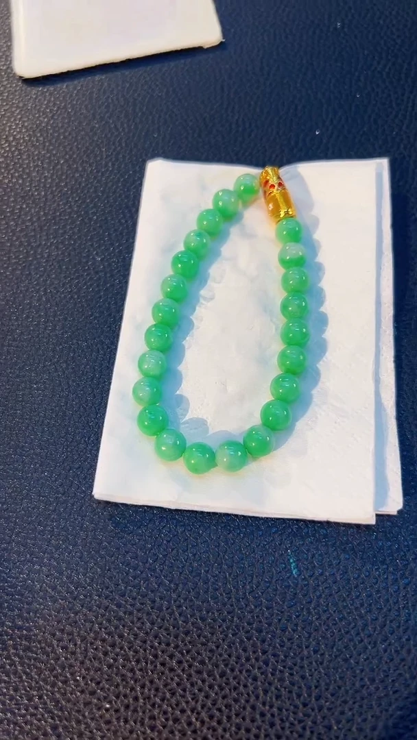 未镶嵌手串翡翠缅料A货/支持复检/一件