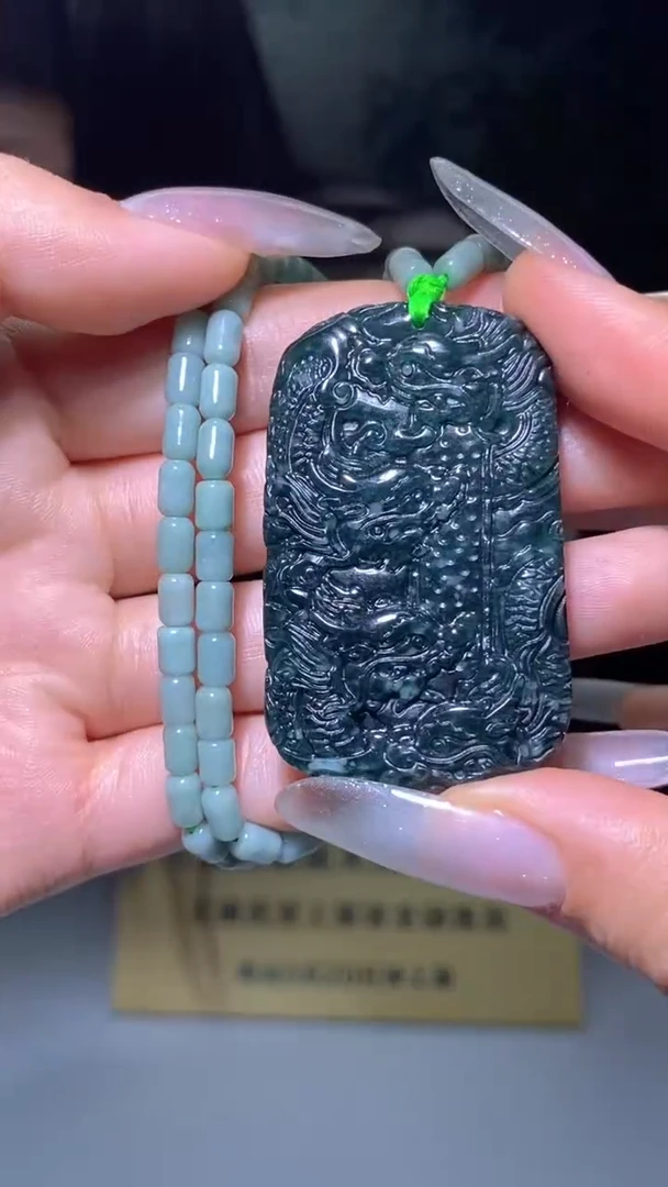 翡翠未镶嵌颈饰多样性发货其一