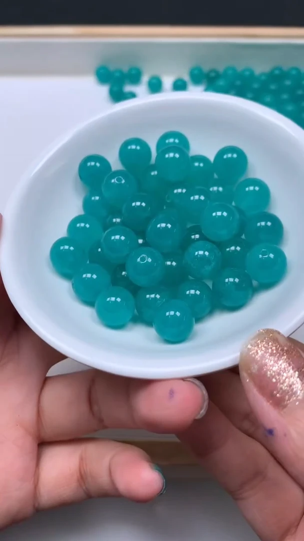 未镶嵌散珠玛瑙/玉髓B53 天 河 石10mm10个5.8元