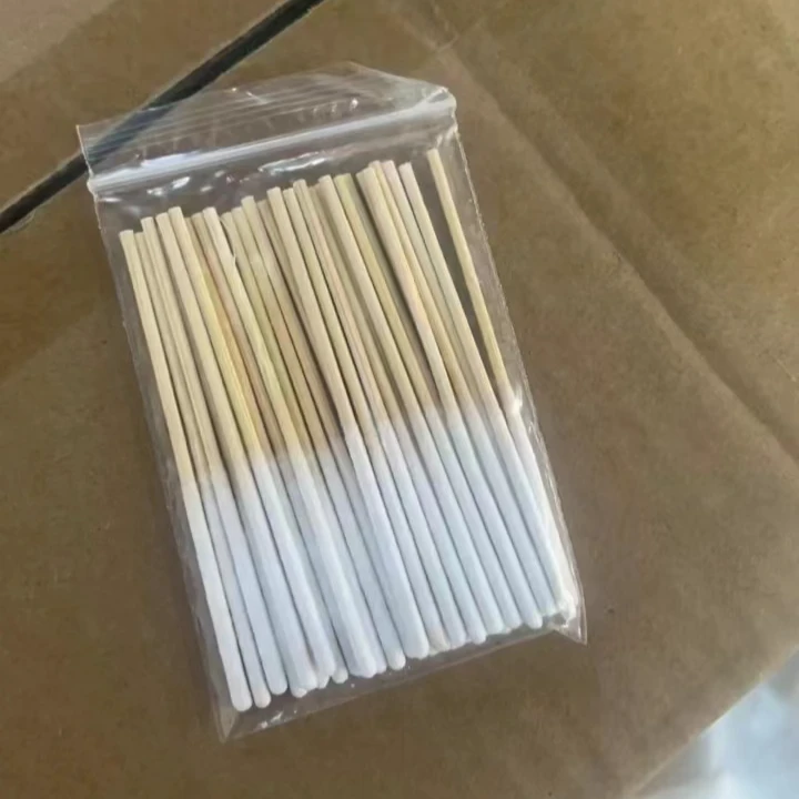 涂抹棉签专用祛斑液 保养液祛斑薄款一次性涂抹无尘棉棒加长款