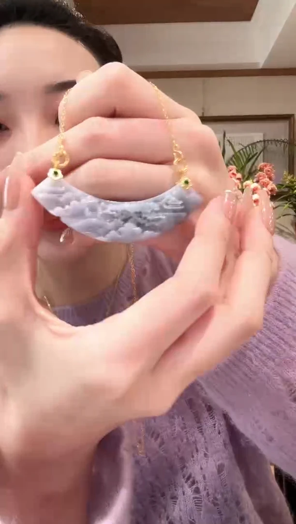 【闪购商品】翡翠颈饰未镶嵌国风