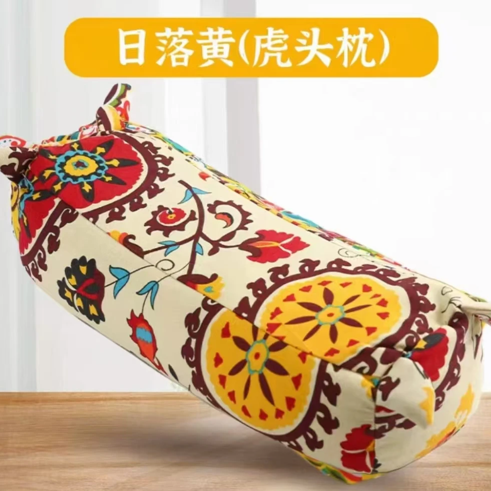 传统手工全颗艾草助眠吸湿虎头枕