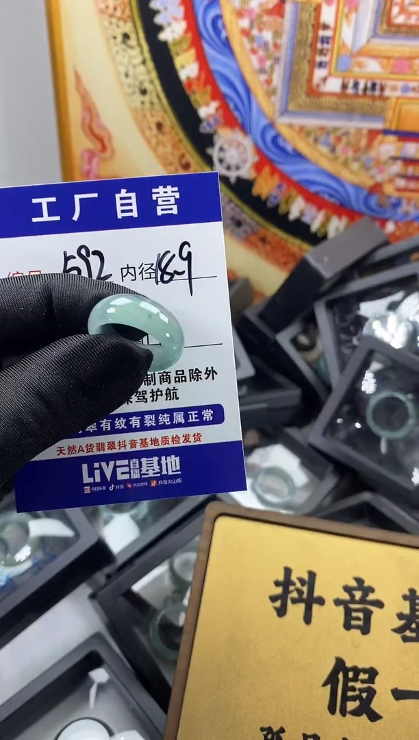 未镶嵌戒圈翡翠592