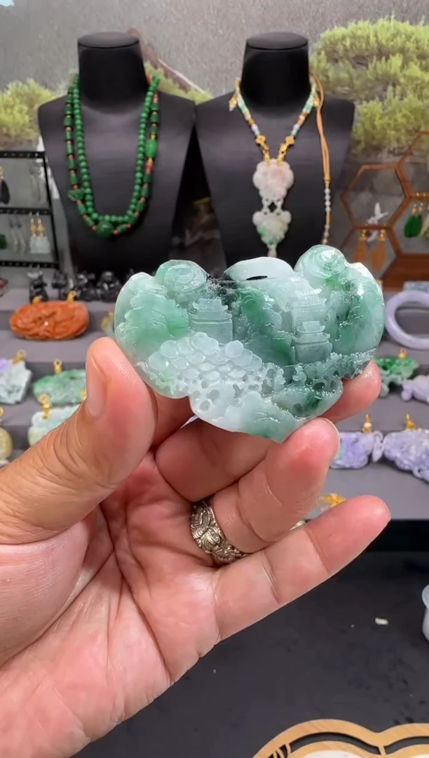 【闪购商品】定制翡翠未镶嵌牌子