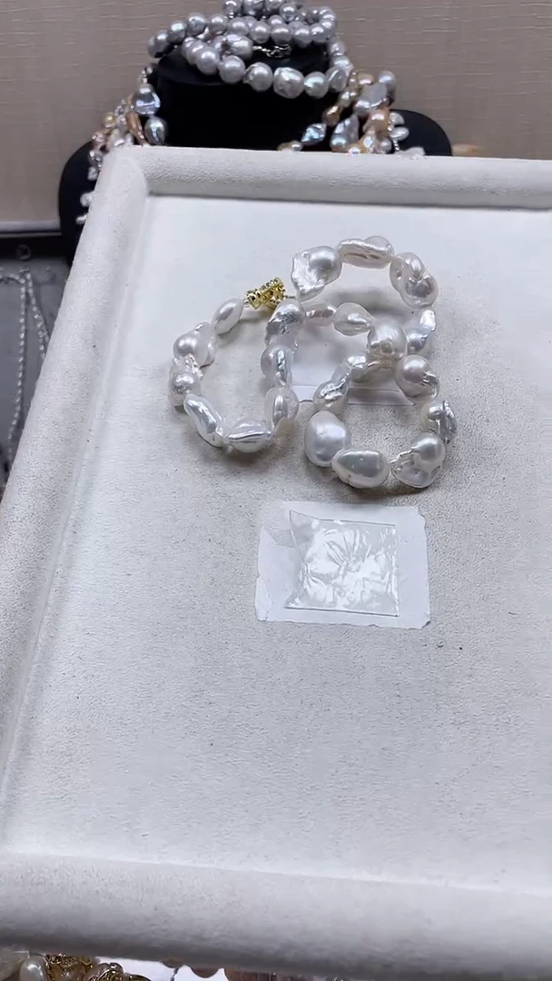 未镶嵌项链淡水珍珠【纯恬饰品】