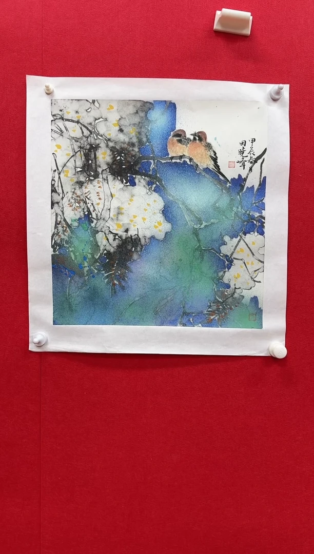 国画y/天津人美-田晓峰2平尺作品