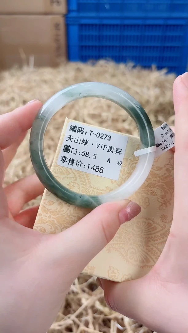 未镶嵌手镯石英质玉T-0273