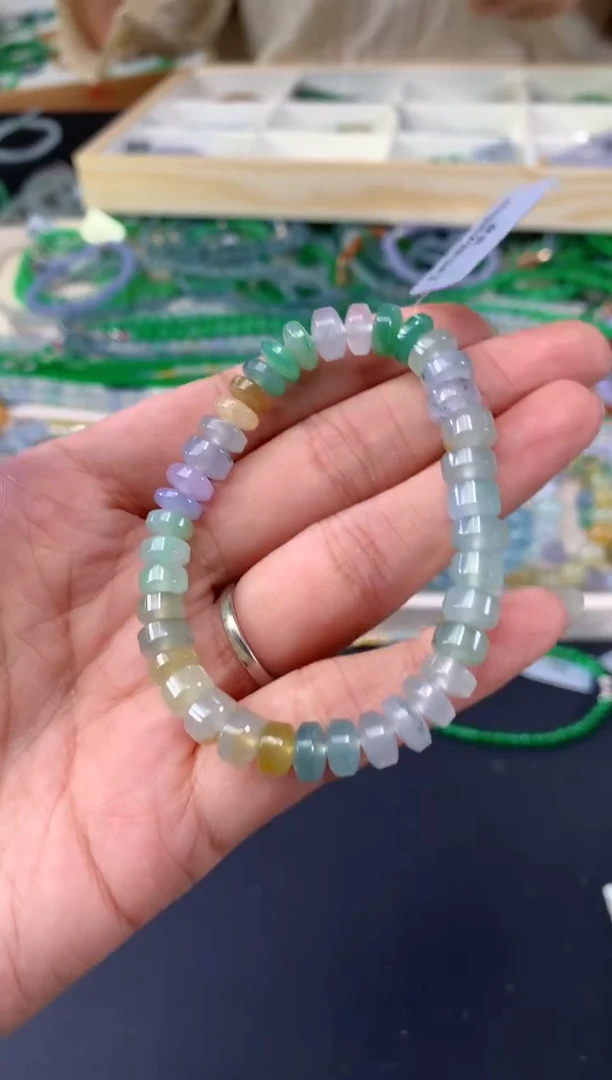 未镶嵌手串翡翠A451|5800