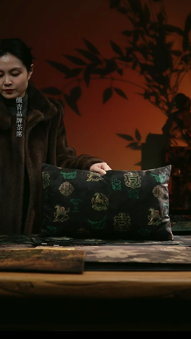 喜见造物茶席尺寸腰枕