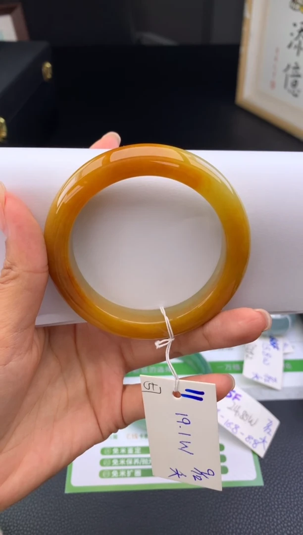 未镶嵌手镯翡翠假一赔三   手镯