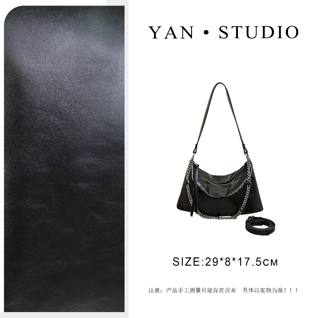 【艳姐甄选】SK-92992-黑色-轻奢时尚百搭新款女包