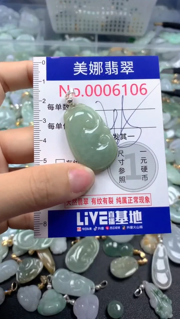 颈饰未镶嵌翡翠6106