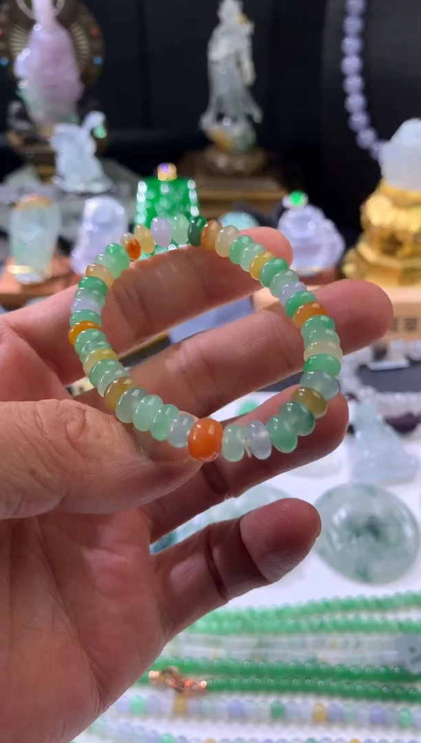 未镶嵌手串翡翠翡翠手串