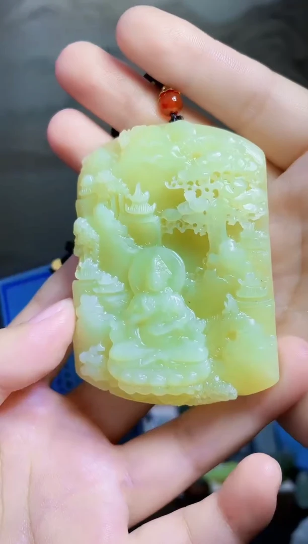 颈饰未镶嵌和田玉1
