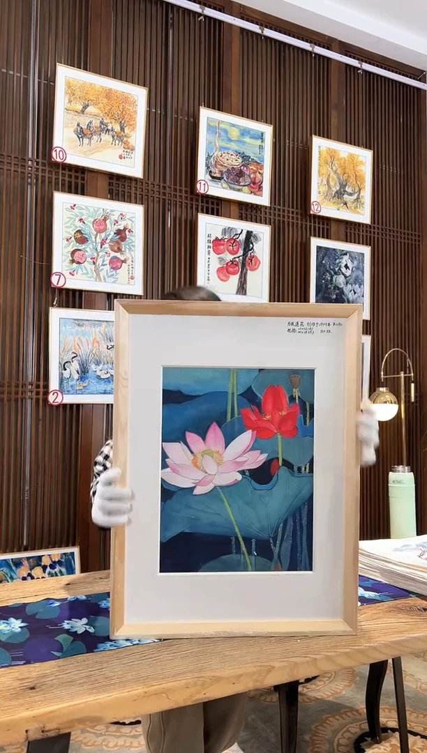 版画耿玉琨名章限量版画S