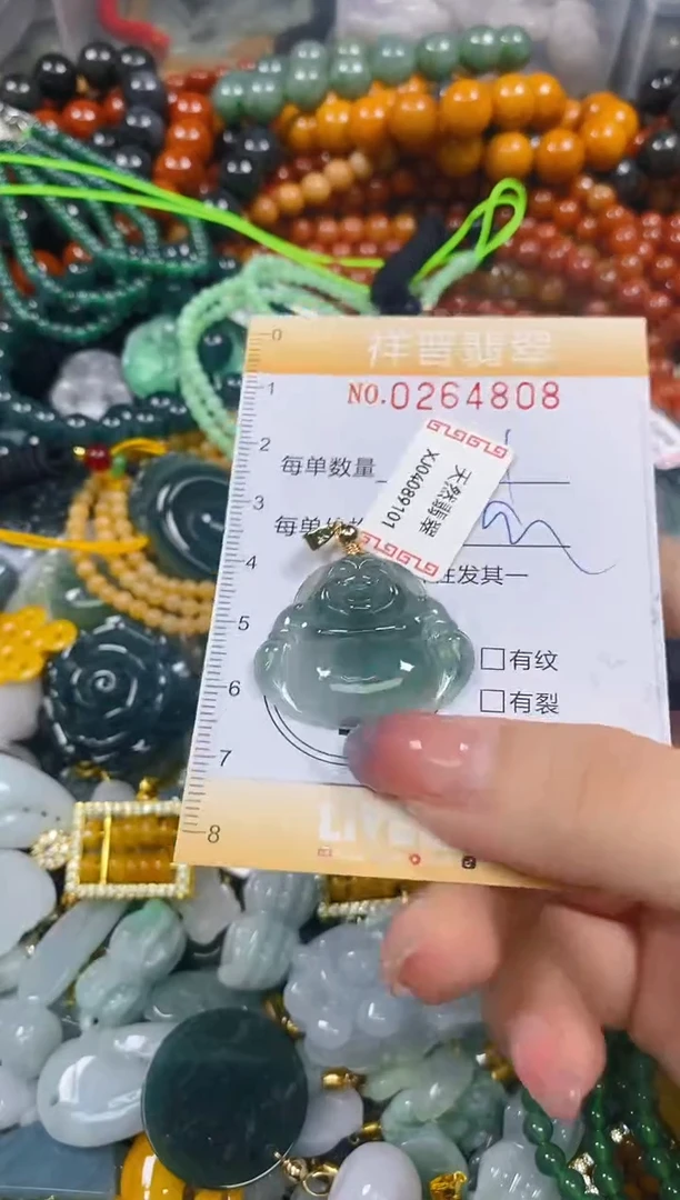 颈饰未镶嵌翡翠闪购0264808