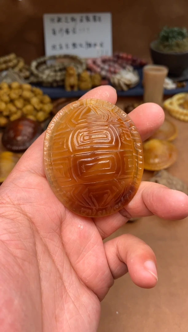 【闪购商品】牛骨其他杂件276-蹄雕刻吊坠