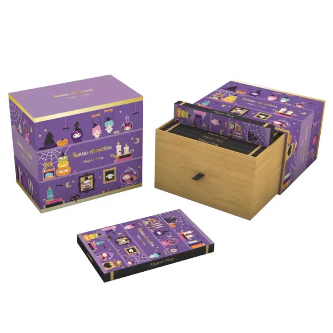 【叠】三丽鸥日常小卡系列第三弹魔法日记收藏卡牌-万画云游