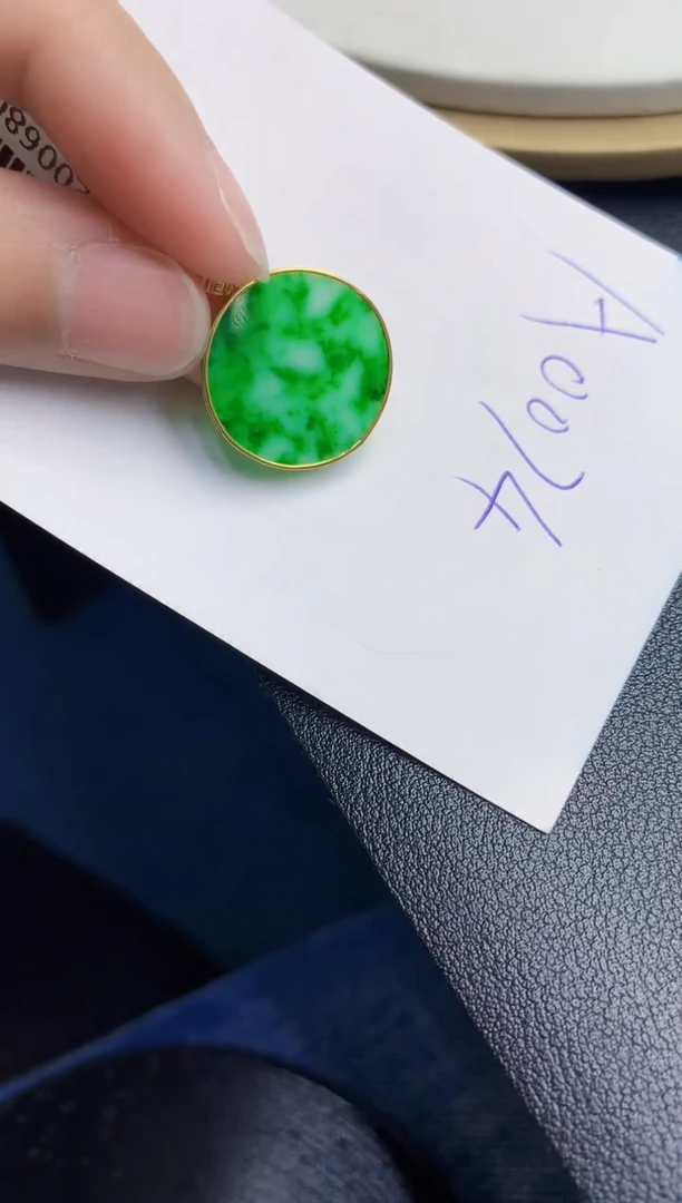 【闪购商品】翡翠颈饰18K金镶嵌000000000