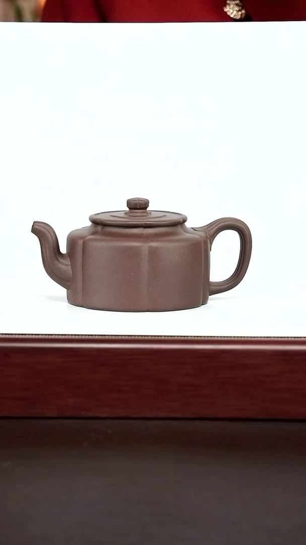 【闪购商品】紫泥茶壶底槽青300毫升