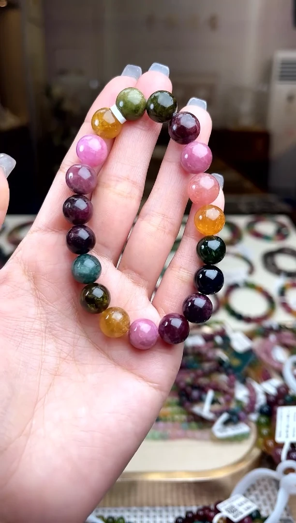 【闪购商品】碧玺/未镶嵌10mm+碧玺单圈多样性发货