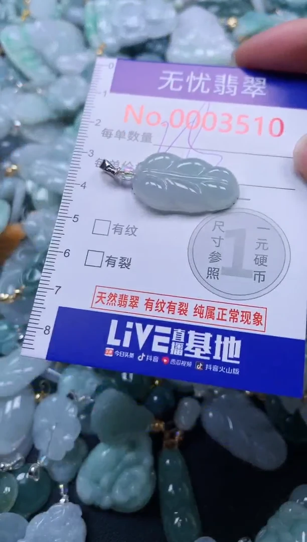 颈饰未镶嵌翡翠3510