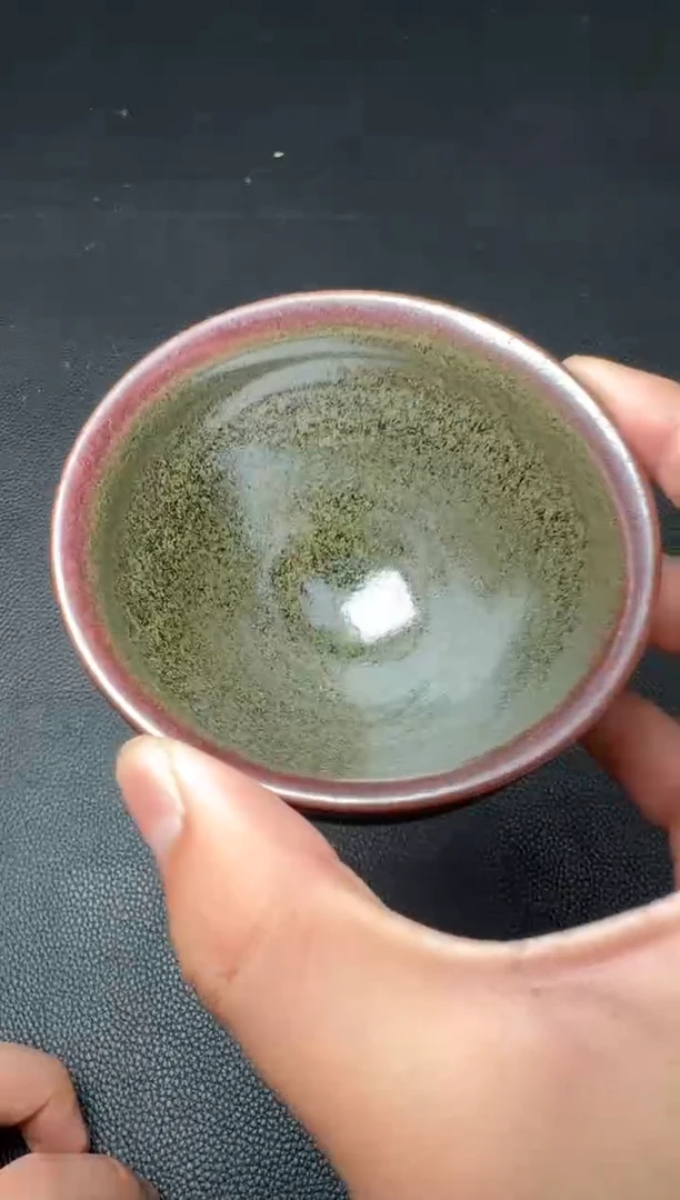【闪购商品】茶盏许杰龙窑柴烧96