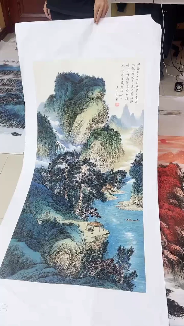 国画九霄甄选国画作品zhb