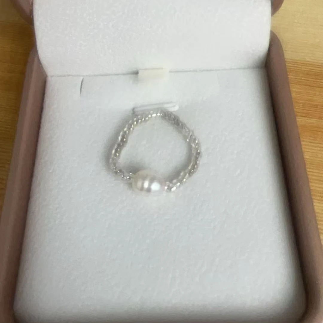 天然珍珠简约戒指