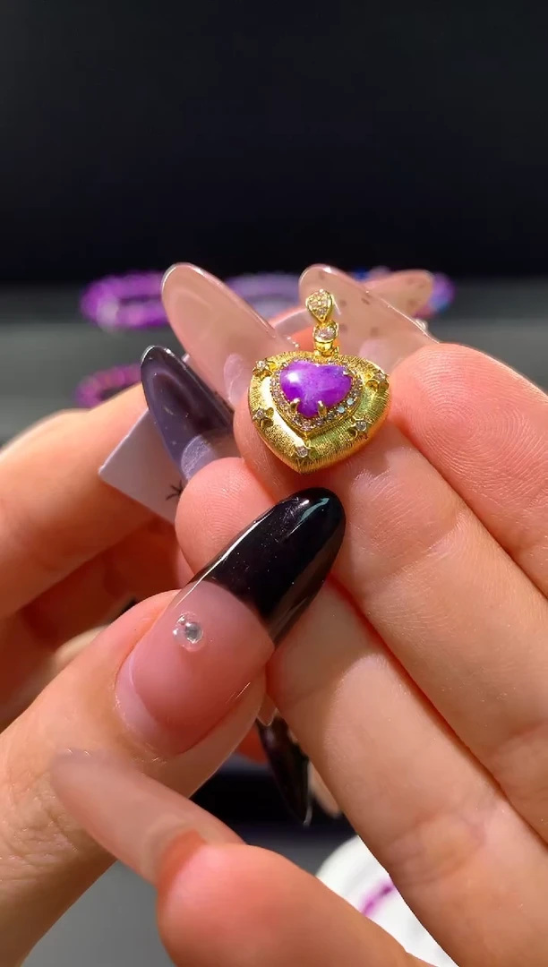 苏纪石（舒俱来）银S925镶嵌.吊坠