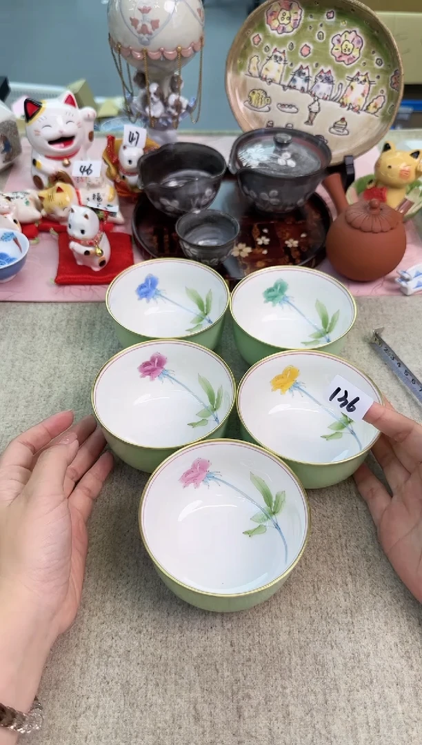 瓷片辰辰的瓷器好看到爆