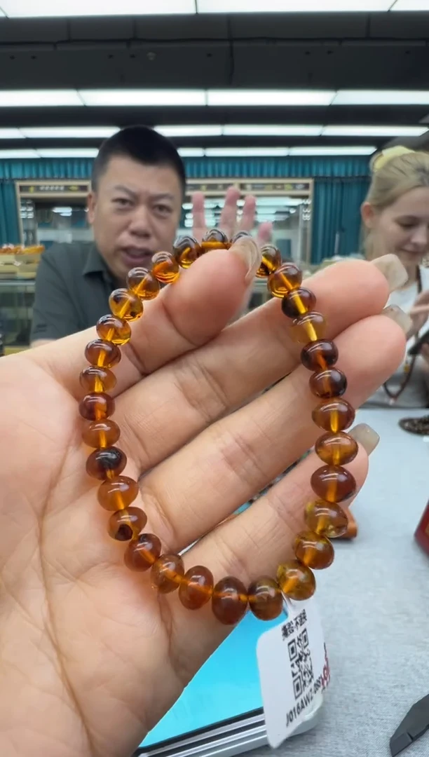 未镶嵌琥珀手链2秒拍号 抚顺琥珀